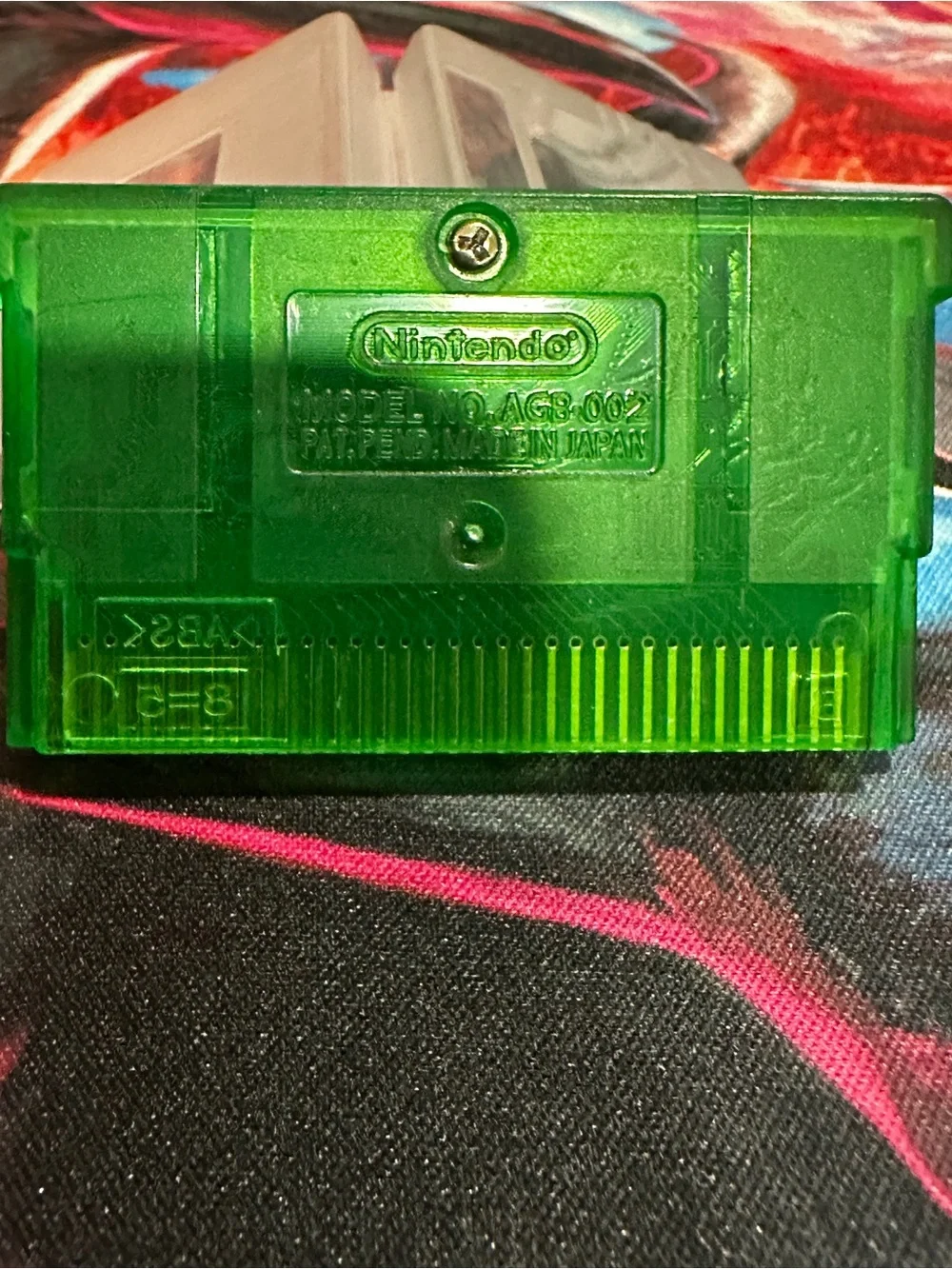 Nintendo Pokémon Emerald Version GBA Cartridge - Translucent Green